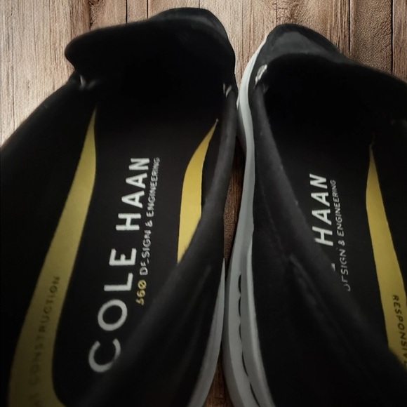 Cole Haan Grandpro Rally Canvas Penny Loafers Womens 7 B Black Flats Shoe - Picture 10 of 14